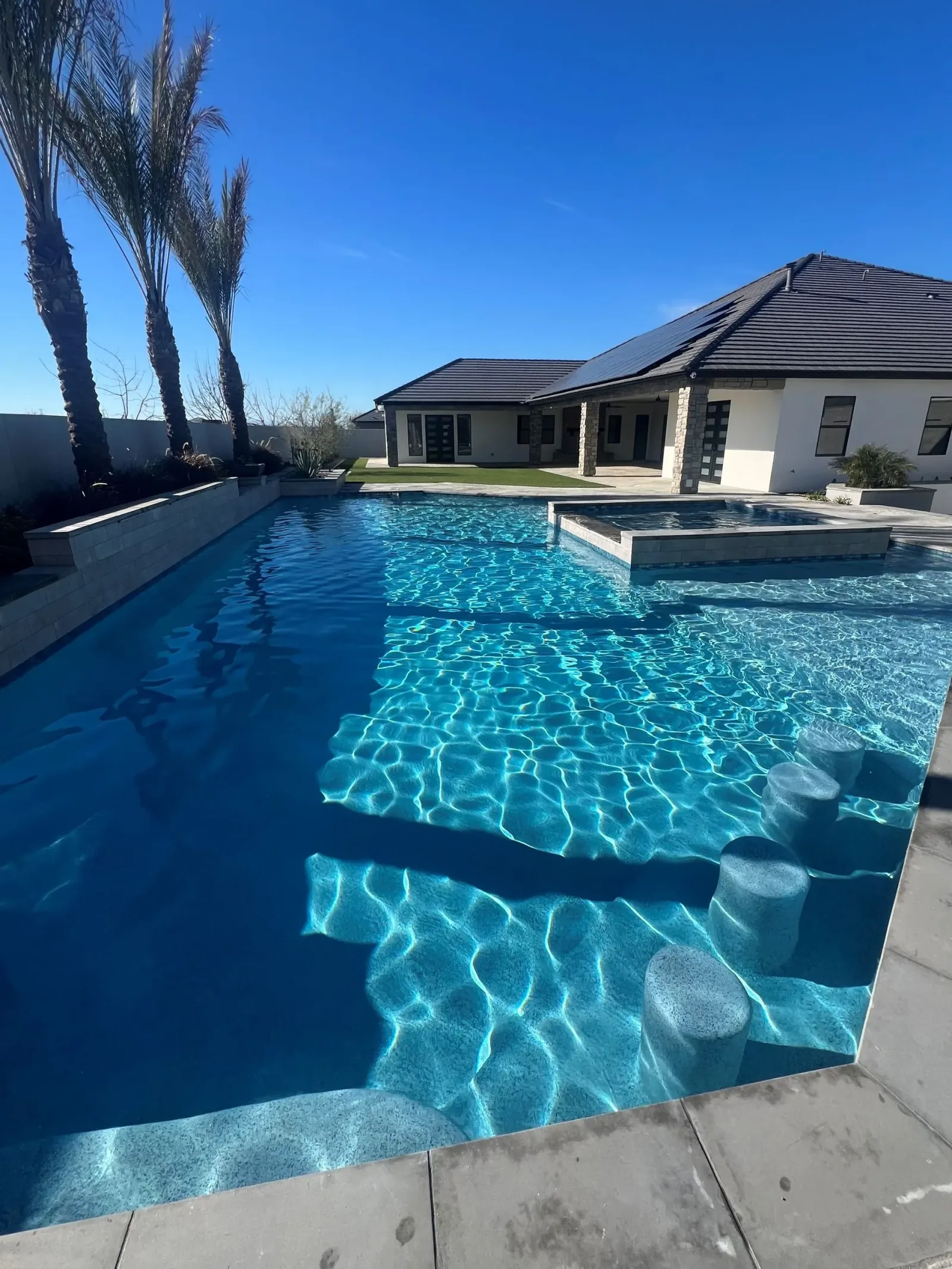 Bakersfield Pool Plastering project photo