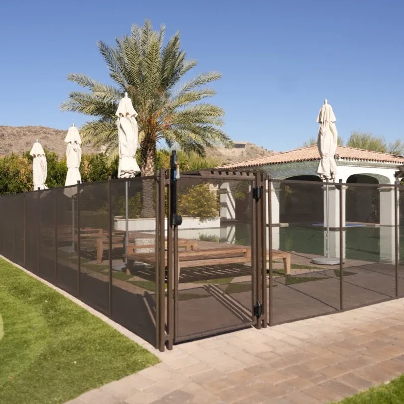 Removable & Customizable Pool Fence