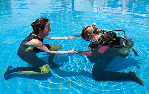If you want to find out but aren't quite ready to take the plunge into a certification course, Try Scuba Diving will let you try scuba to see if you like it