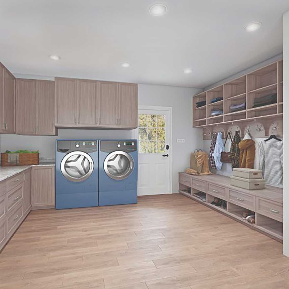 Laundry Room & Mudroom Storage