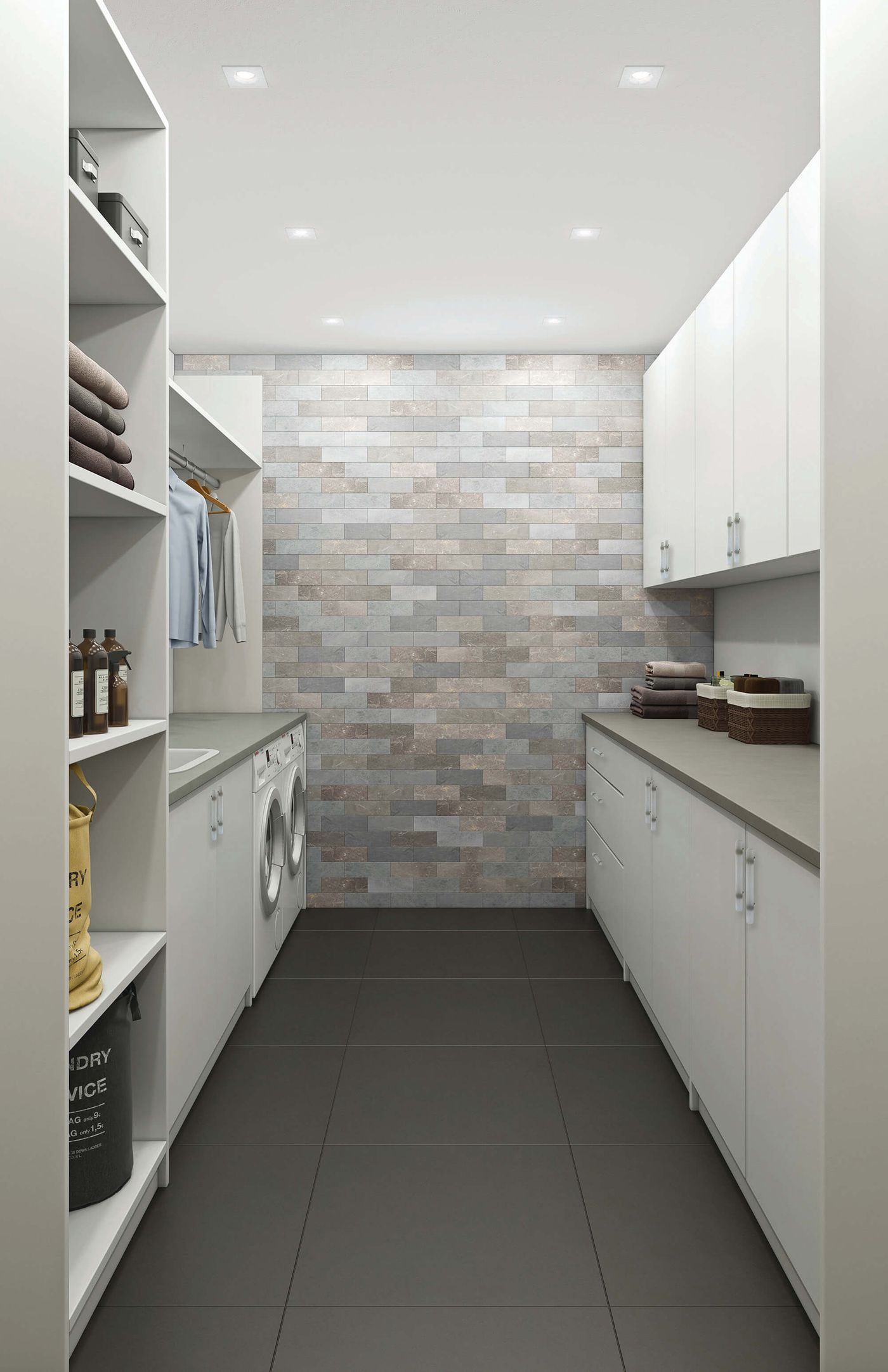 Laundry Room & Mudroom Storage